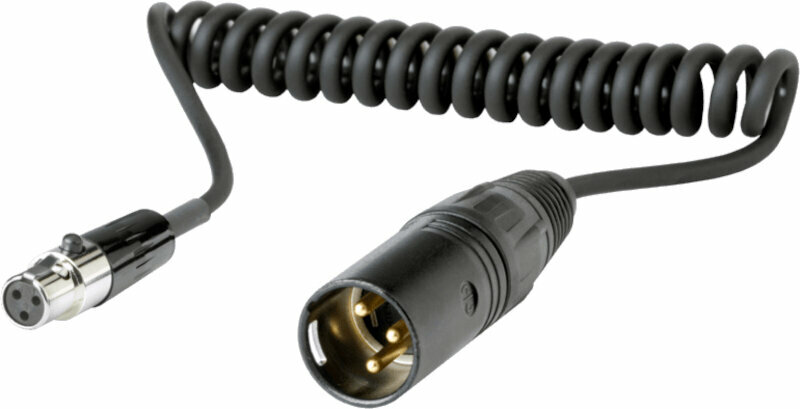 Microphone Cable Shure WA451 Black 30 cm