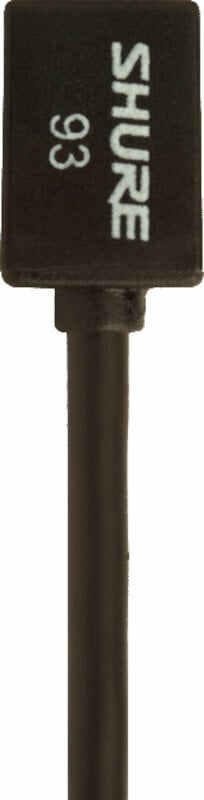 Microfone condensador de lapela Shure WL93 Microfone condensador de lapela
