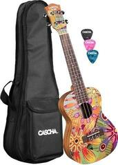 Koncertne ukulele Cascha HH 2607 Art Series Flowers Koncertne ukulele
