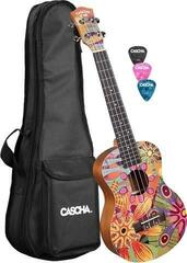 Tenorové ukulele Cascha HH 2611 Art Series Flowers Tenorové ukulele