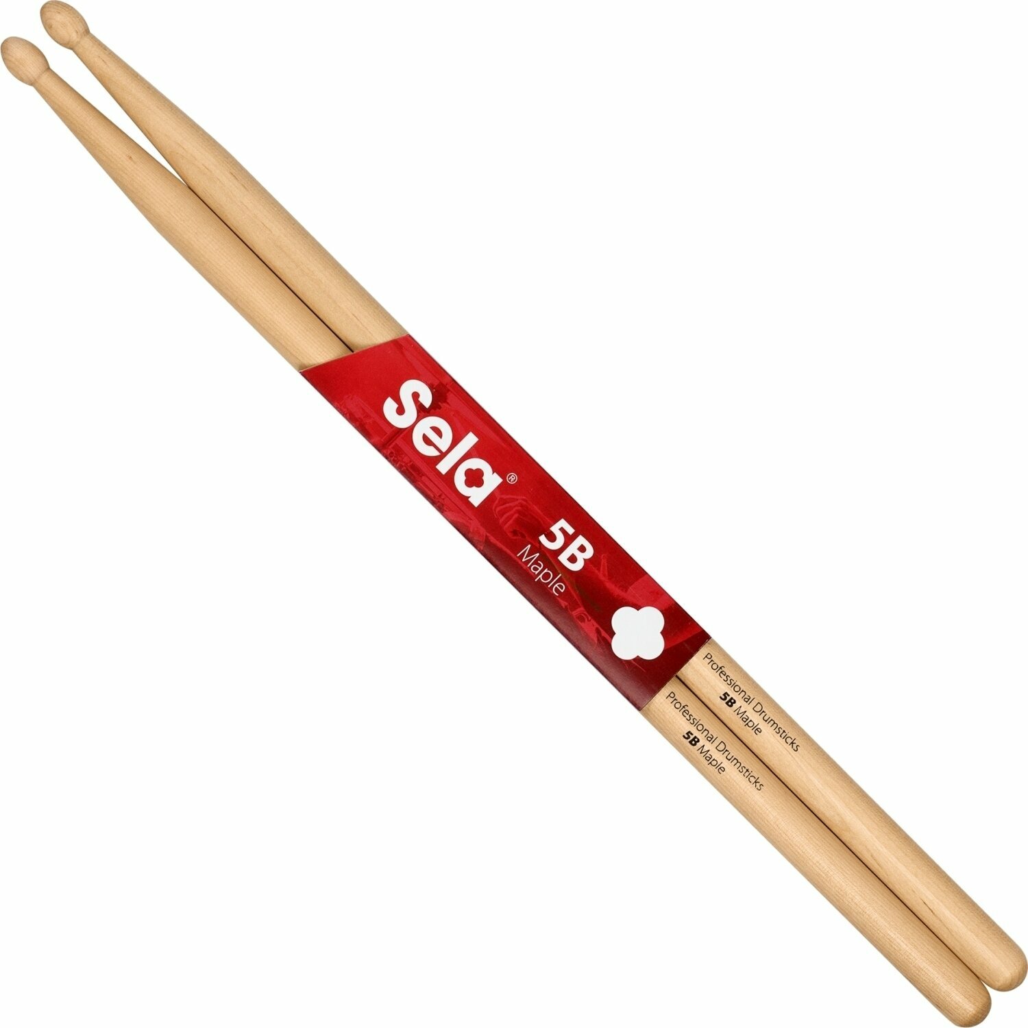 Drumstokken Sela SE 273 Professional Drumsticks 5B - 6 Pair Drumstokken