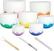 Percussion for music therapy Sela Crystal Singing Bowl Set Frosted 432Hz
