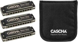 Диатонична устна хармоника Cascha HH 2344 Master Edition Pack 3 Диатонична устна хармоника