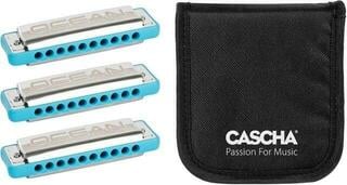 Dijatonske usna harmonika Cascha HH 2345 Ocean Rock Pack 3 BL Dijatonske usna harmonika