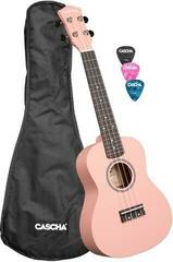 Konserttiukulele Cascha CUC107 Linden Pink Konserttiukulele