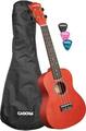 Cascha CUC102 Linden Red Kontsert ukulele (Kahjustatud)