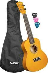 Concert Ukulele Cascha CUC105 Linden Yellow Concert Ukulele