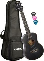 Tenor Ukulele Cascha HH 2305L Black Tenor Ukulele