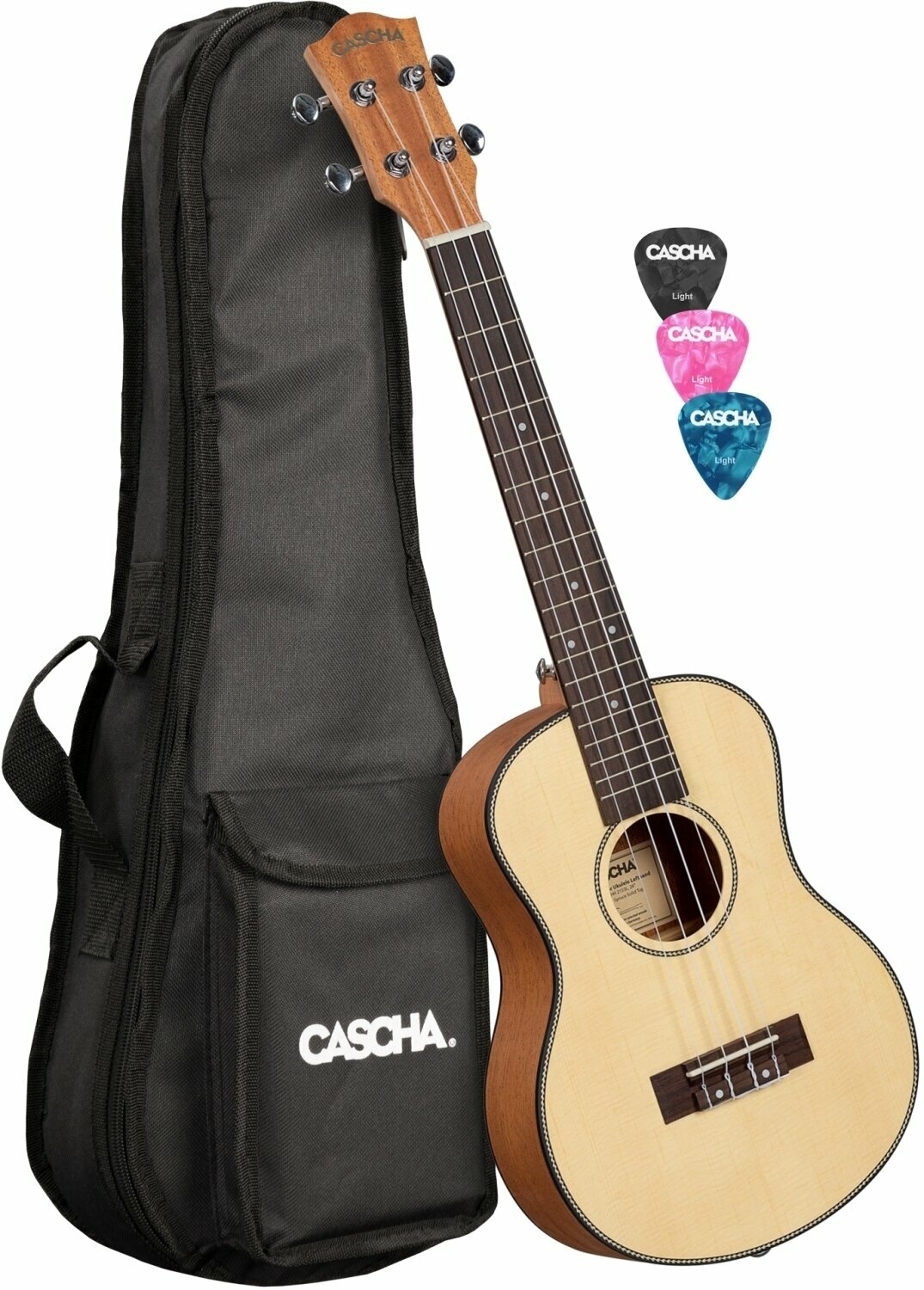 Tenorové ukulele Cascha HH 2154L Tenorové ukulele Natural