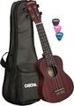 Cascha HH 2263L Red Sopran ukulele (Som ny)