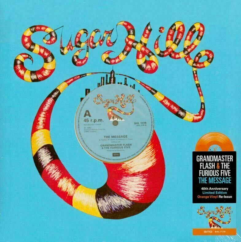Vinyylilevy Grandmaster Flash & The Furious Five - The Message (40th Anniversary) (Limited Edition) (Reissue) (12" Vinyl)