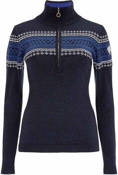 Ski T-shirt / Hoodie We Norwegians Signature ZipUp Women Navy Blue S Jumper - 1