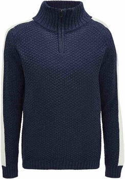Bluzy i koszulki We Norwegians Trysil ZipUp Men Navy Blue L Sweter - 1