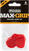 Púa Dunlop 471P3N Nylon Max Grip Jazz III Player Pack Red Púa