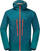 Pánské outdoorové bundy: Jack Wolfskin Alpspitze Hoody M Outdorová bunda Blue Coral XL Outdorová bunda Jack Wolfskin Alpspitze Hoody M Outdorová bunda Blue Coral XL