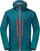 Outdorová bunda Jack Wolfskin Alpspitze Hoody M Outdorová bunda Blue Coral 2XL