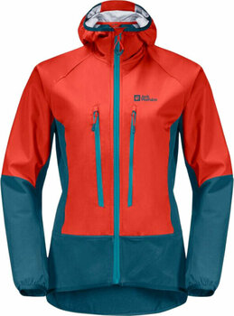 Outdorová bunda Jack Wolfskin Alpspitze Hoody W Grenadine XL Outdorová bunda - 1