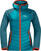 Dámské outdoorové bundy: Jack Wolfskin Routeburn Pro Hybrid W Freshwater Blue M Outdorová bunda Outdorová bunda Jack Wolfskin Routeburn Pro Hybrid W Freshwater Blue M Outdorová bunda