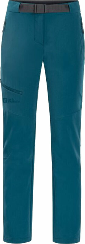 Outdoorové kalhoty Jack Wolfskin Holdsteig Pants W Blue Coral 42 Outdoorové kalhoty