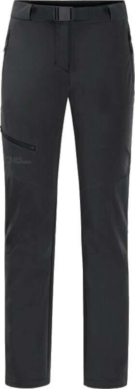 Spodnie outdoorowe Jack Wolfskin Holdsteig Pants W Black 34 Spodnie outdoorowe