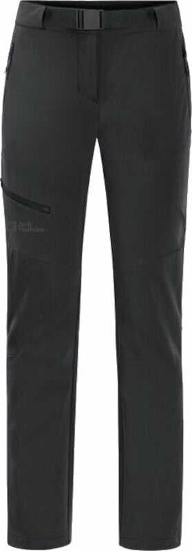 Spodnie outdoorowe Jack Wolfskin Holdsteig Pants W Black 40 Spodnie outdoorowe