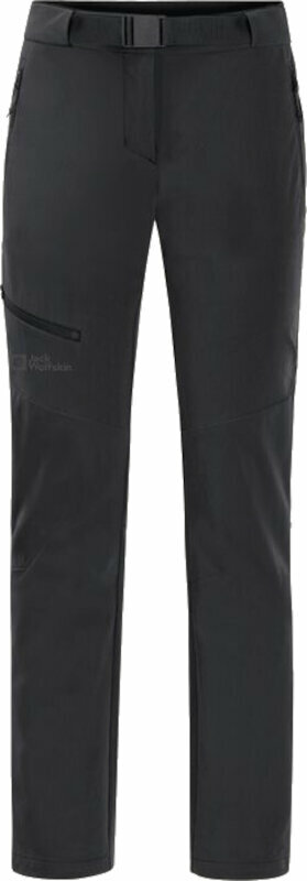 Outdoorové kalhoty Jack Wolfskin Holdsteig W Black 44 Outdoorové kalhoty