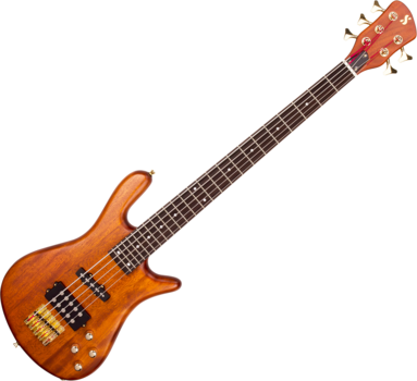 5-string Bassguitar SX SWB1/5 Natural - 1