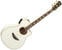 Jumbo elektro-akoestische gitaar Yamaha APX 1000 PW Pearl White