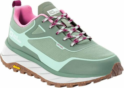 Womens Outdoor Shoes Jack Wolfskin Terrashelter Low W Light Green/Green 38 Womens Outdoor Shoes - 1