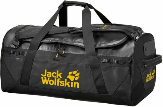 Cestovní taška Jack Wolfskin Expedition Trunk 65 Black/Yellow 65 L - 1