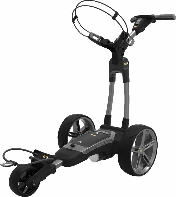 Elektrický golfový vozík PowaKaddy FX7 EBS GPS 36 Holes 2022 Titan Elektrický golfový vozík