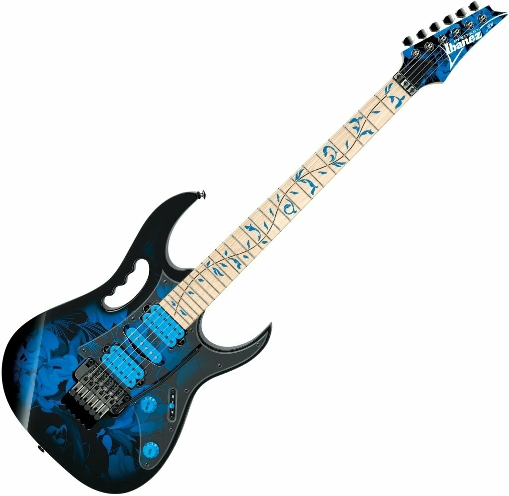 Elektrische gitaar Ibanez JEM77P-BFP Blue Floral Pattern
