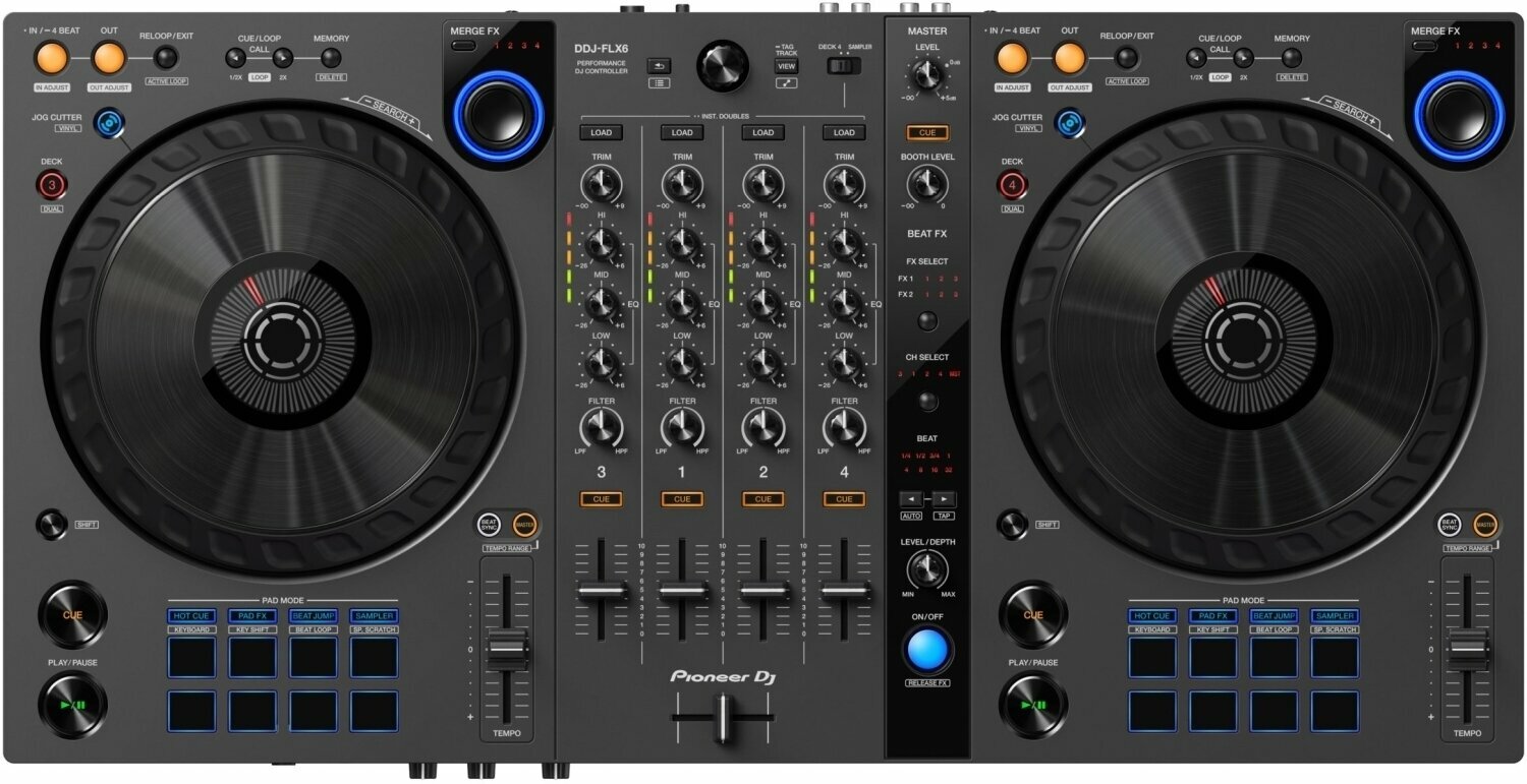 Controlador DJ Pioneer Dj DDJ-FLX6-GT Controlador DJ