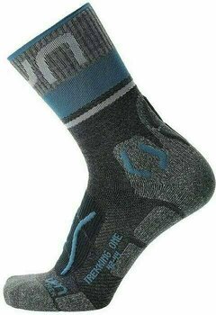 Ponožky UYN Woman Trekking One Merino Socks Grey/Blue 37-38 Ponožky - 1