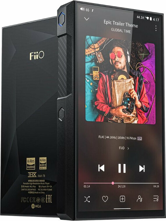 Lettore tascabile musicale FiiO M11S Black