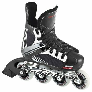 Kolieskové korčule Rollerblade Dynamo Jr JR Black/Red 39 Kolieskové korčule - 1