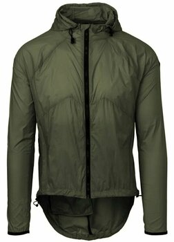 Biciklistička jakna, prsluk Agu Jacket Wind Hooded Venture Army Green M Jakna - 1