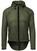 Fietsjack, vest Agu Jacket Wind Hooded Venture Army Green XL Jasje