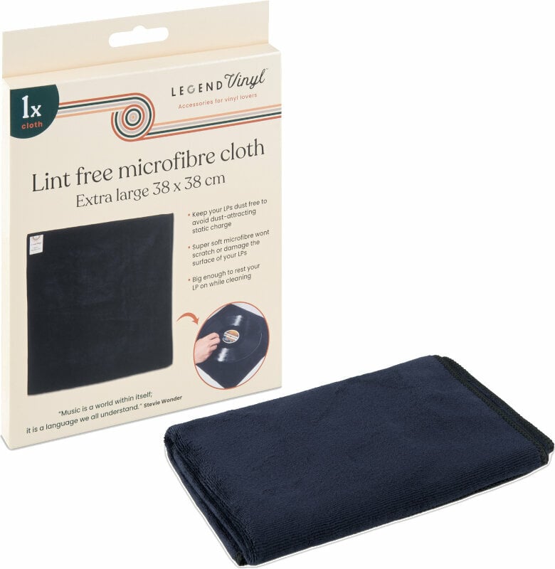 Cleaning agent for LP records My Legend Vinyl Single Microfibre Cloth