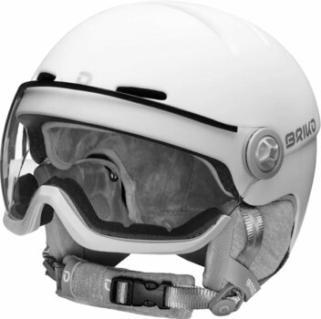 Lyžiarska prilba Briko Blenda Visor Photo Matt White M (55-58 cm) Lyžiarska prilba - 1