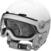 Lyžiarska prilba Briko Blenda Visor Photo Matt White M (55-58 cm) Lyžiarska prilba