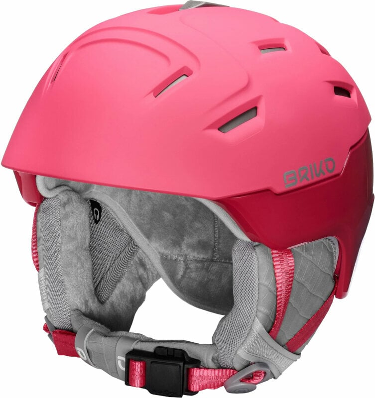 Ski Helmet Briko Crystal 2.0 France Rose/Maroon Flush Red S (53-55 cm) Ski Helmet