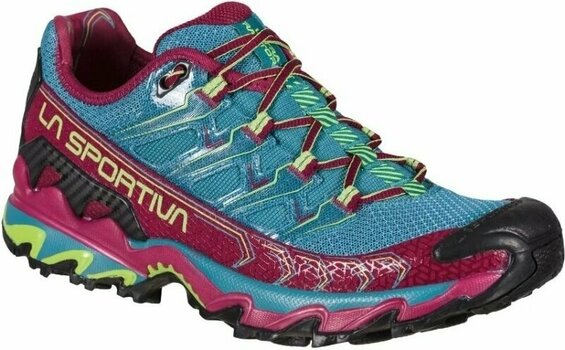 Trail running shoes
 La Sportiva Ultra Raptor II Woman Red Plum/Topaz 37,5 Trail running shoes - 1