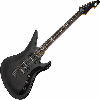 Guitare électrique Schecter SGR Avenger Midnight Satin Black - 1