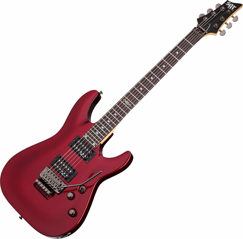 Elektromos gitár Schecter SGR-C1 FR Metallic Red