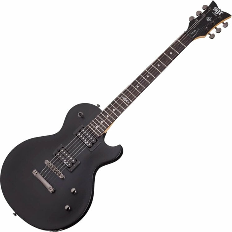 Elektrische gitaar Schecter SGR Solo-II Midnight Satin Black