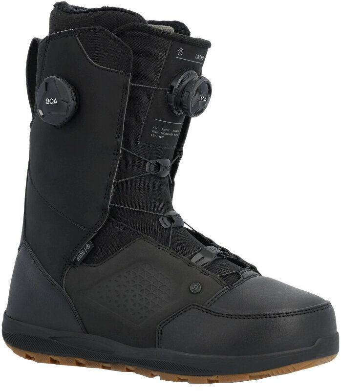 Snowboardové topánky Ride Lasso BOA Black 46 Snowboardové topánky