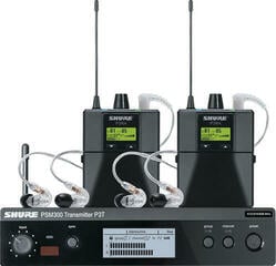 Draadloze in-ear monitoring Shure P3TERA215TWP PSM 300 TWINPACK PRO Draadloze in-ear monitoring K3E: 606-630 MHz