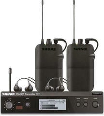 Draadloze in-ear monitoring Shure P3TERA112TW PSM 300 Draadloze in-ear monitoring H20: 518–542 MHz