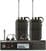Fülmonitor szett Shure P3TERA112TW PSM 300 H20: 518–542 MHz